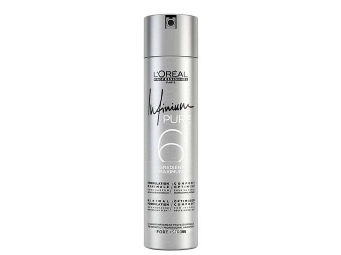 LOREAL Professionnel Infinium PURE Strong Hairspray 300ml - silný hypoalergenní lak na vlasy