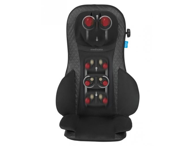 MEDISANA MCG 820 Comfort Shiatsu - masážní podložka s akupresurní masáží - černá