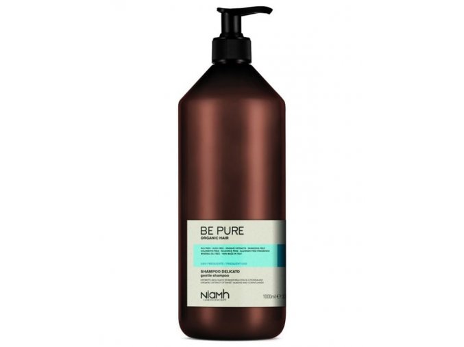 NIAMH Be Pure Gentle Shampoo 1000ml - čistící šampon pro časté mytí vlasů