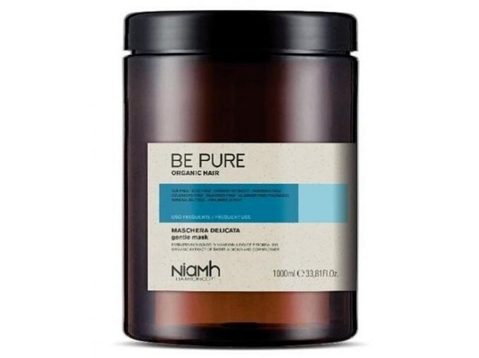 NIAMH Be Pure Gentle Mask 1000ml - maska pro všechny typy vlasů a každodenní mytí