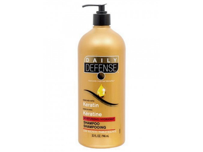 DAILY DEFENSE Keratin Shampoo 946ml - regenerační šampon na vlasy s keratinem