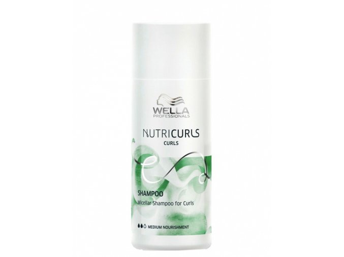 WELLA Nutricurls Curls Shampoo Medium 50ml - micelární šampon pro kudrnaté vlasy