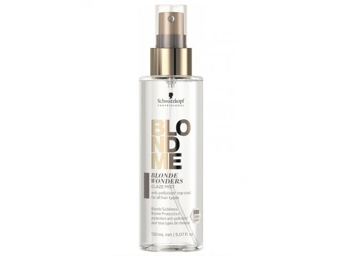 SCHWARZKOPF Blondme Blonde Wonders Glaze Mist 150ml - ochranný sprej pro všechny typy blond vlasů