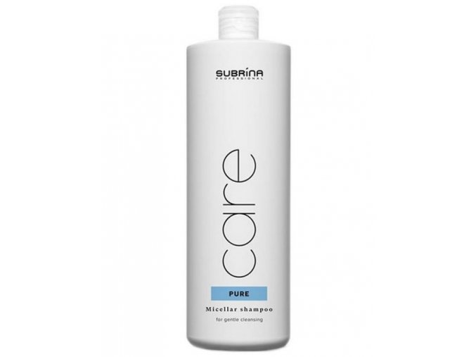 SUBRÍNA Care Pure Micellar Shampoo 1000ml - objemový čistící šampon na vlasy