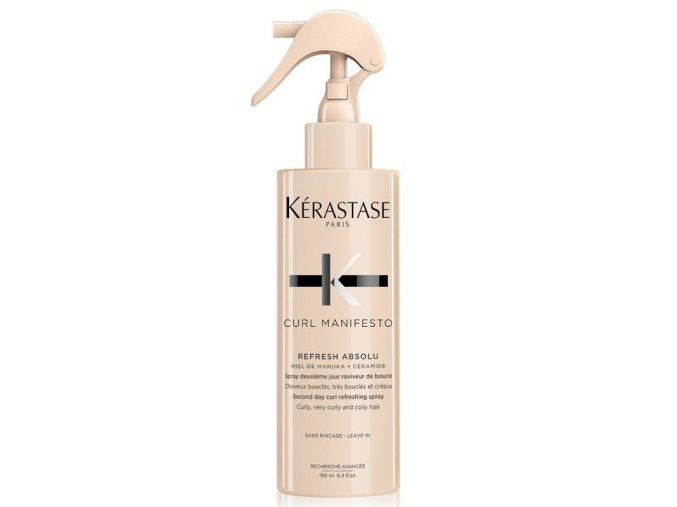 KÉRASTASE Curl Manifesto Refresh Absolu 190ml - sprej pro vlnité a kudrnaté vlasy