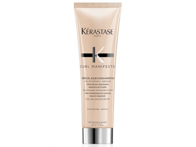 KÉRASTASE Curl Manifesto Creme De Jour Fondamentale 150ml - bezoplachová péče proti krepatění vlasů