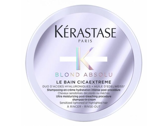 Kérastase Blond Absolu Bain Cicaextreme krémový šampon cestovní balení 75 ml