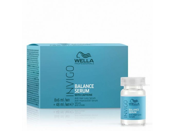 WELLA Invigo Balance Serum 8x6ml - sérum proti vypadávání vlasů