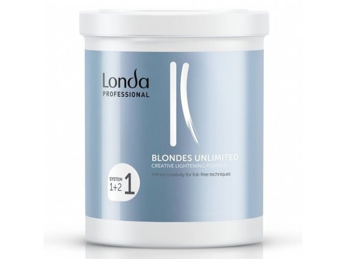 LONDA Professional Blondes Unlimited Powder 400g - foil-free melír pro kreativní techniky