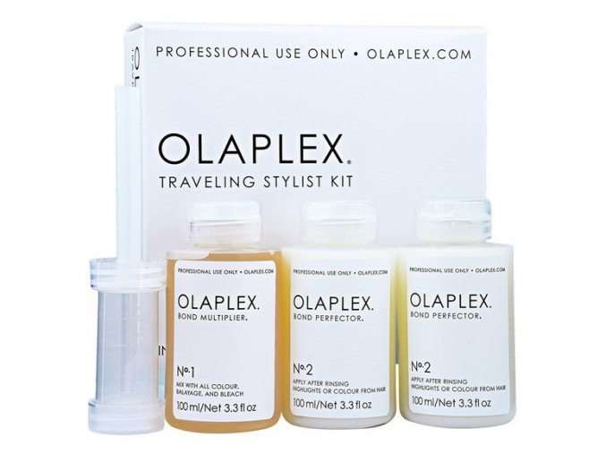 OLAPLEX Stylist Kit Travel 3x100ml - Systém pro dokonalé barvení určený pro salonní ošetření