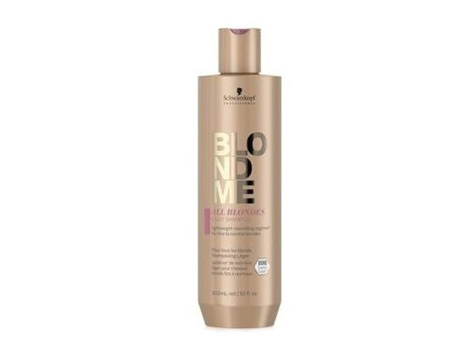 SCHWARZKOPF BlondMe All Blondes Light Shampoo 300ml - vyživující šampon pro jemné blond vlasy