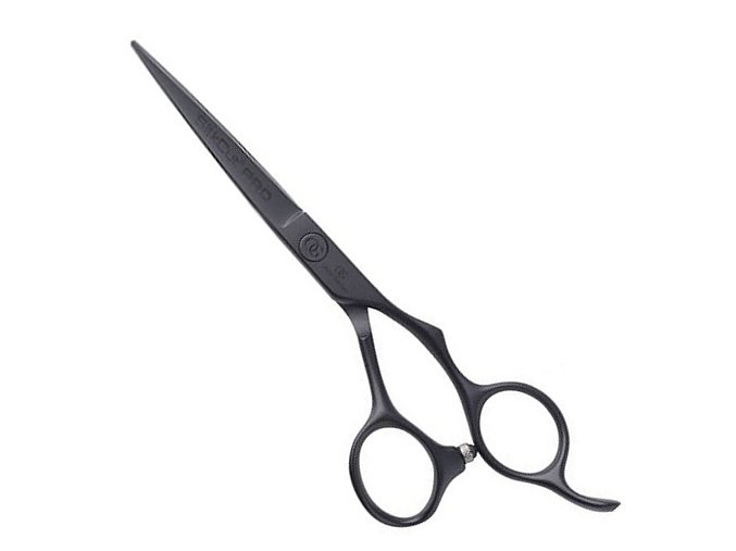 OLIVIA GARDEN SilkCut PRO 5,75' Shear Matt Black - kadeřnické nůžky pro praváky