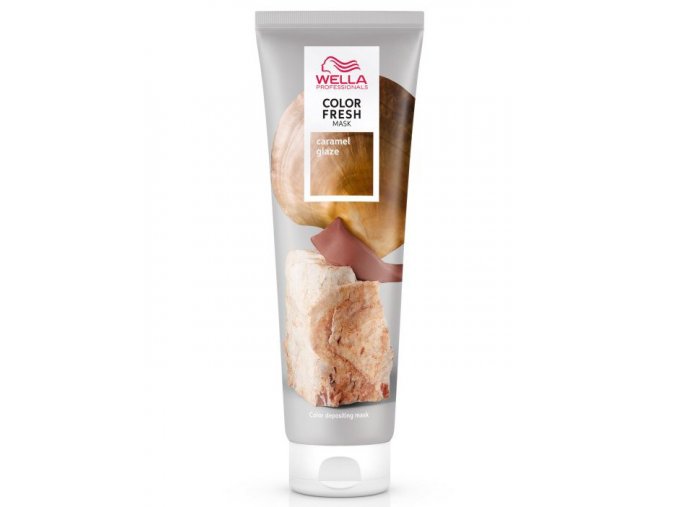 WELLA Professional CARAMEL GLAZE Color Fresh Mask 150ml - barvící a pečující maska na vlasy