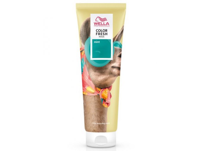 WELLA Professional MINT Color Fresh Mask 150ml - barvící a pečující maska na vlasy