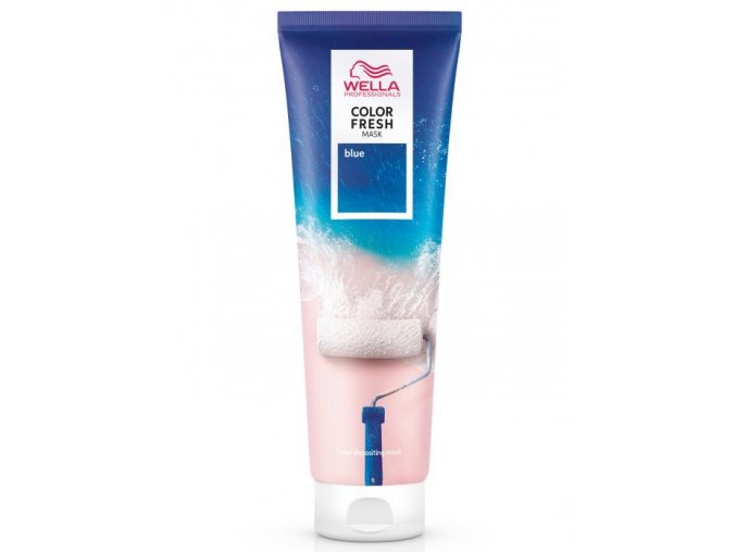 WELLA Professional BLUE Color Fresh Mask 150ml - barvící a pečující maska na vlasy