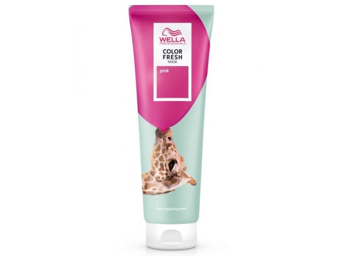 WELLA Professional PINK Color Fresh Mask 150ml - barvící a pečující maska na vlasy