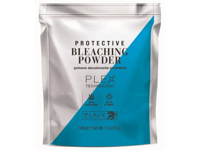 BLACK Professional Protective Bleaching Powder Plex Technology - melír o 9 tónů - sáček 500g