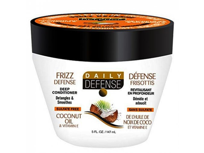 DAILY DEFENSE Coconut 3min Treatment 147ml - maska na barvené vlasy s kokosovým olejem