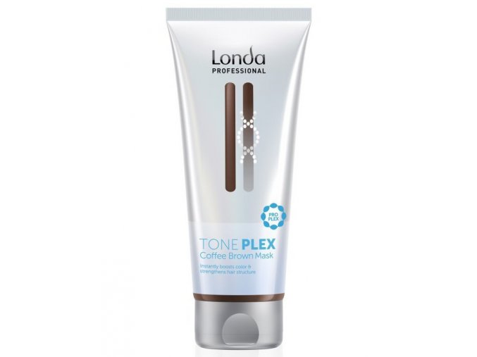 LONDA TonePLEX Coffe Brown Mask 200ml - intenzivní maska pro obnovu barvy vlasů - hnědá