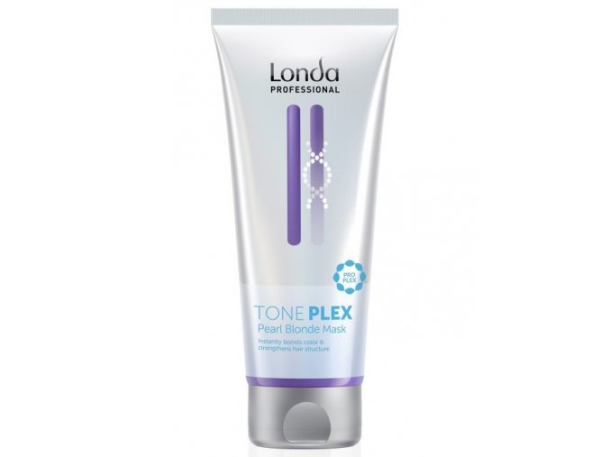 LONDA TonePLEX Pearl Blond Mask 200ml - intenzivní maska pro obnovu barvy vlasů - perleťová