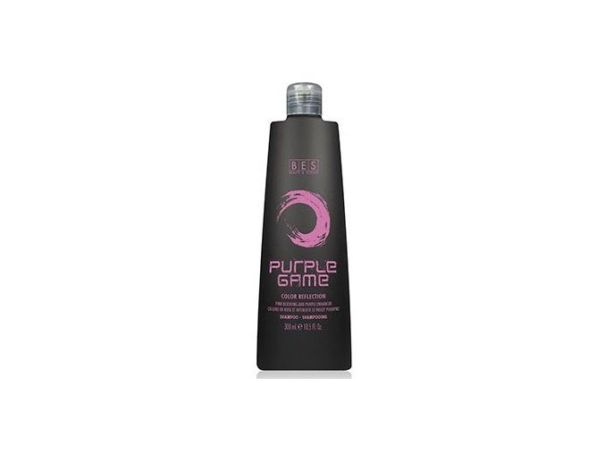 BES Color Reflection Purple Game Shampoo 300ml - šampon pro zvýraznění purpurových tónů