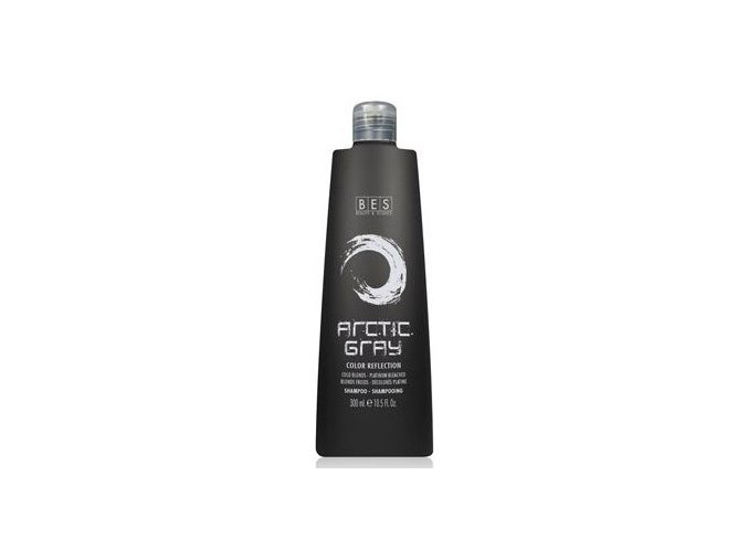 BES Color Reflection Artic Grey Shampoo 300ml - šampon pro bílé, šedivé a studené blond vlasy