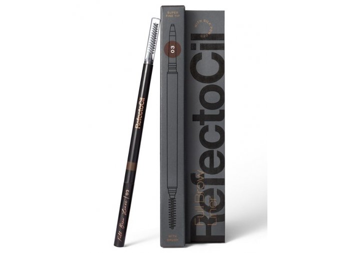 REFECTOCIL Full Brow Liner 03 - voděodolná tužka na obočí - tmavě hnědá