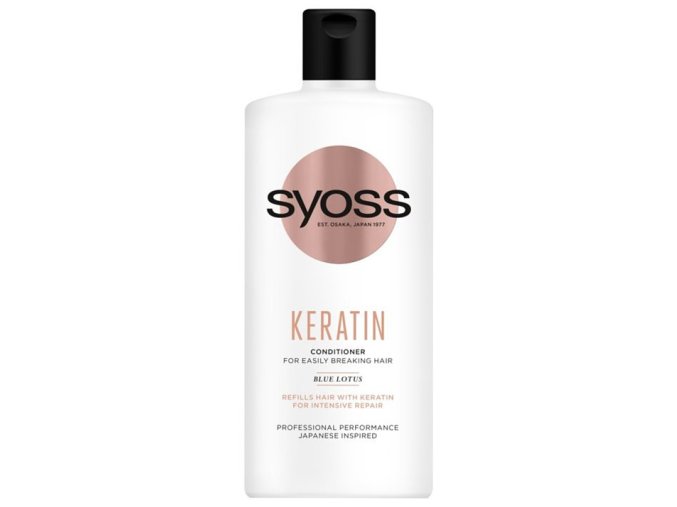 SYOSS Professional Keratin Condicioner 440ml - kondicioner pro slabé a lámavé vlasy