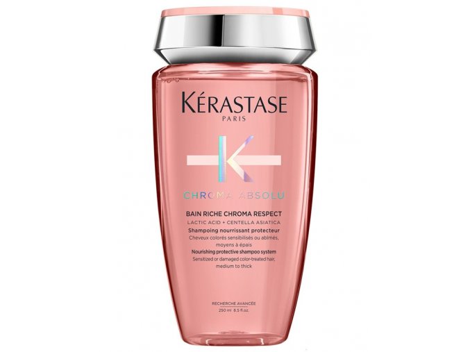 KÉRASTASE Chroma Absolu Bain Riche Chroma Respect 250ml - vyživující šampon pro barvené vlasy