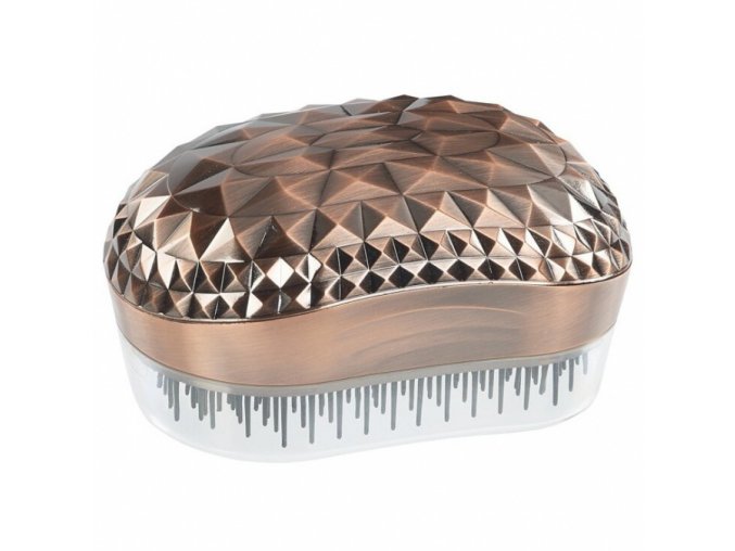 SIBEL Tortuga Palmbrush - kompaktní kartáč na rozčesávání vlasů - bronzový