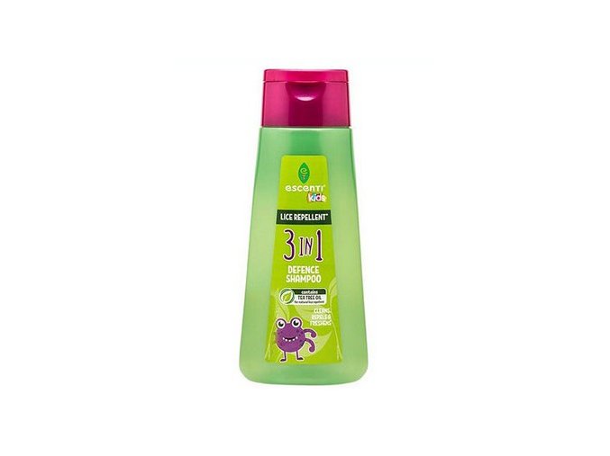 ESCENTI Kids 3v1 Defence Shampoo 300ml - šampon proti vším s TEA TREE