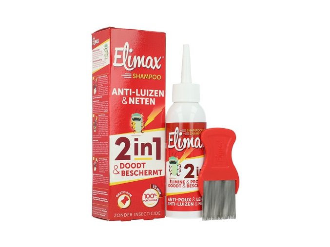 ELIMAX 2 in 1 Kills Lice And Nits Shampoo 100ml - šampon proti vším, usmrcuje a odpuzuje