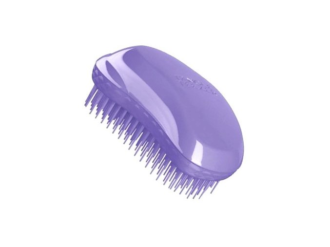 TANGLE TEEZER Thick and Curly Lilac Fondant - kartáč pro husté a kudrnaté vlasy - fialový