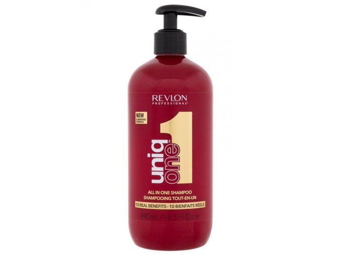 REVLON Uniq One All In One Shampoo 490ml - regenerační šampon pro všechny typy vlasů