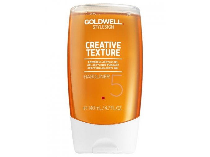 GOLDWELL Texture Hardliner Acrylic Gel 140ml - medový stylingový gel na vlasy