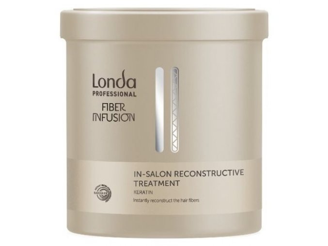 LONDA Fiber Infusion Reconstructive Keratin Treatment 750ml - obnovující maska