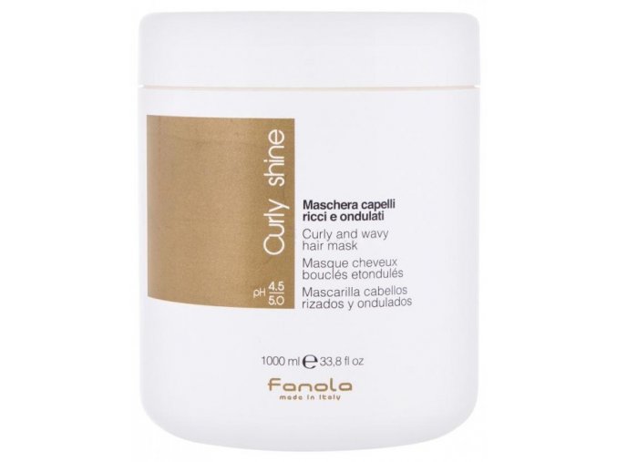 FANOLA Curly Shine Curly and Wavy Mask 1000ml - maska pro vlnité vlasy