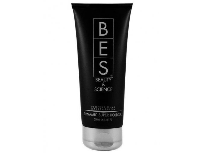 BES Hair Fashion Dynamic Super Holdgel 200ml - extrémě tužicí gel na vlasy