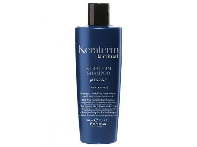 FANOLA Keraterm Anti-Frizz Disciplining Shampoo 300ml - šampon proti krepatění vlasů