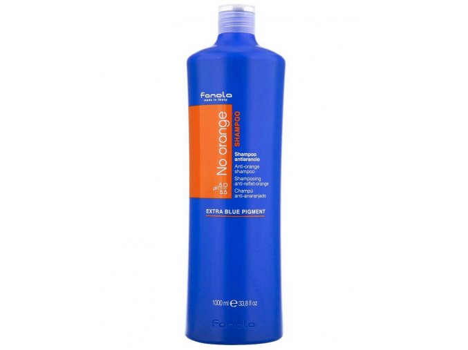 FANOLA No Orange Anti-Orange Shampoo 1000ml - neutralizační šampon pro barvené vlasy