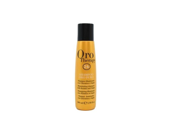 FANOLA Oro Therapy 24K Illuminating Shampoo 100ml - šampon s arganovým olejem a keratinem