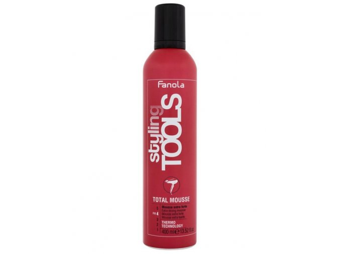 FANOLA Styling Tools Total Mousse Extra Strong 400ml - pěnové tužidlo na vlasy extra silné