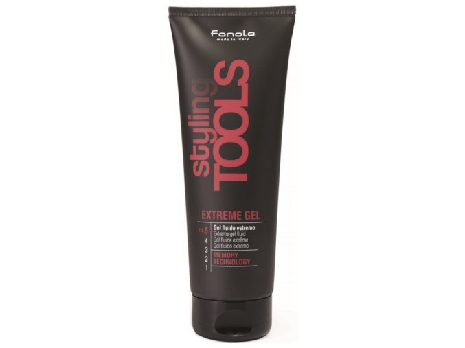 FANOLA Styling Tools Extreme Gel Fluid 250ml - extra silný gel na vlasy