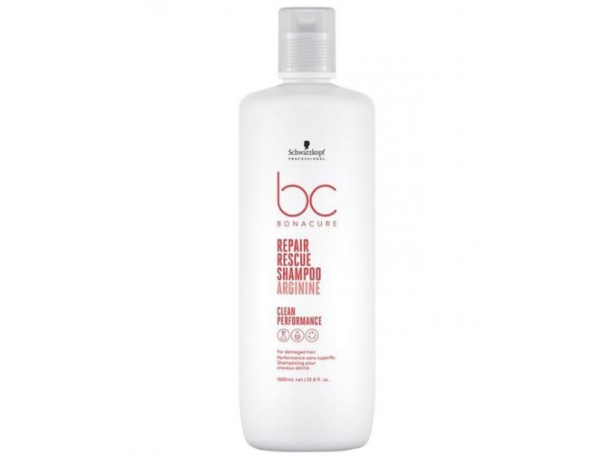 SCHWARZKOPF BC Repair Rescue Shampoo Arginine 1000ml - šampon pro poškozené vlasy