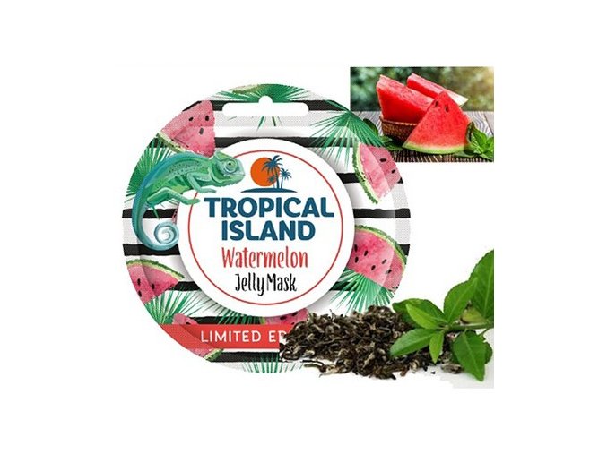 MARION Face Tropical Island Watermelon Jelly Mask 10g - gelová pleťová maska