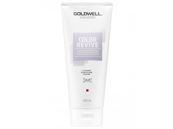 GOLDWELL Dualsenses Color Revive Conditioner 200ml - barevný kondicionér - Icy Blonde