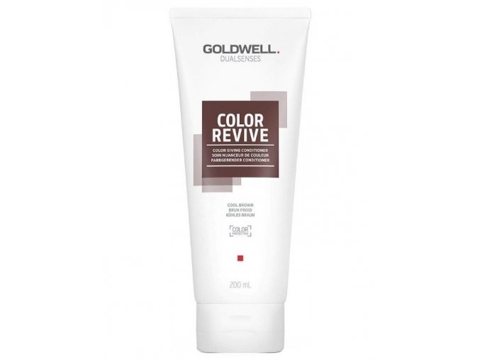GOLDWELL Dualsenses Color Revive Conditioner 200ml - barevný kondicionér - Cool Brown