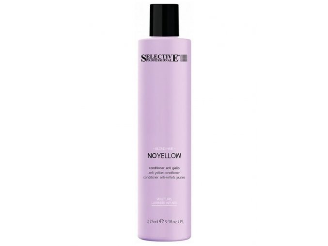 SELECTIVE NoYellow Anti Yellow Conditioner 275ml - kondicionér pro studené blond odstíny