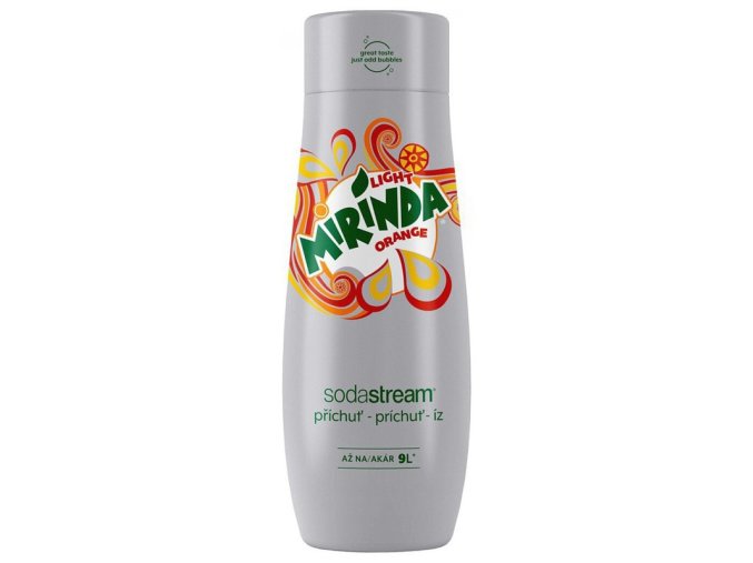 SODASTREAM Sirup Příchuť MIRINDA LIGHT 440ml - pro 9l perlivé limonády