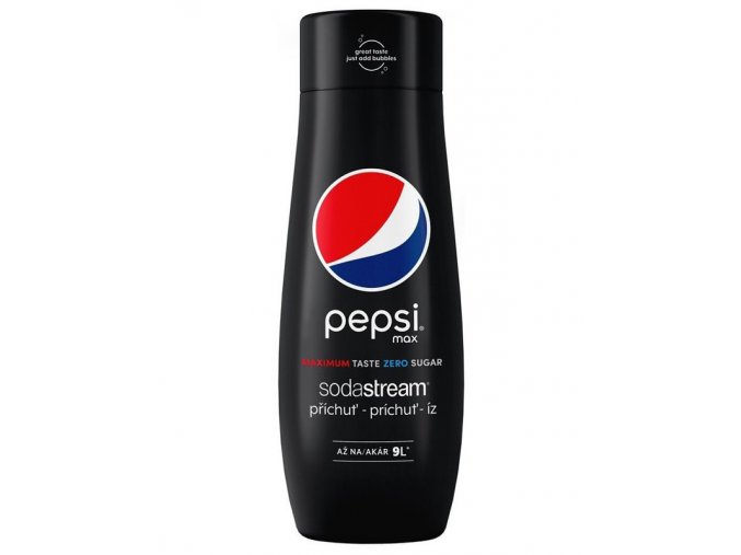 SODASTREAM Sirup Příchuť PEPSI MAX 440ml - pro 9l perlivé limonády